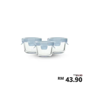 Pureglas 0.13L Round Set (3’s)
