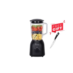 Eletric Healthy Glass Blender - 1.5L Matt Black