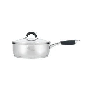 Aura 24cm Deep Frypan with Strainer - 18/10 Stainless Steel 3.8L