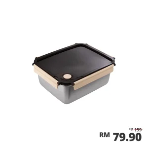 INOX304 Stainless Steel Lunch Box 2.9L - Cream