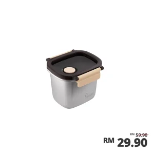INOX304 Stainless Steel Lunch Box 0.55L - Cream