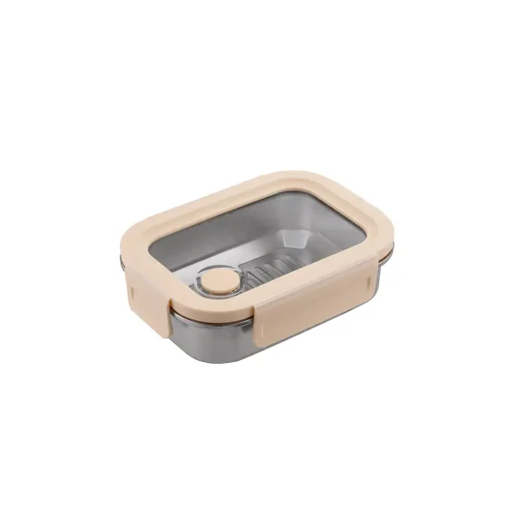 La gourmet Inox 316 600ml SS Container Cream La gourmet Inox 316 600ml SS Container Cream