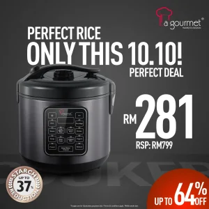 Healthy Rice Cooker 1.5L T.black