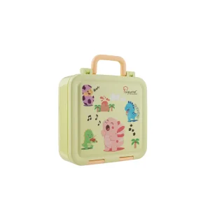 Sassy Kids 1000ml 3 Compartment Lunch Box - Dinosaur