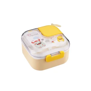 Sassy Kids 600ml Lunch Box with spoon & scissors - Monster