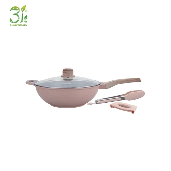 2025.11.19 Ray Of Hope Shogun Ray Of Hope 32 x 11cm Wok with Glass Lid