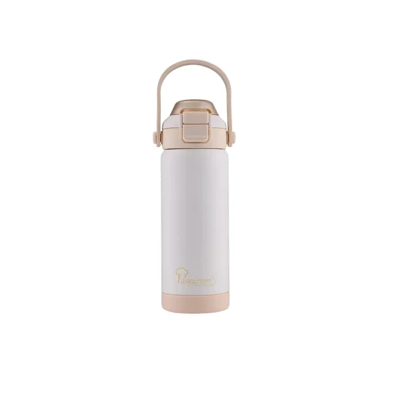 2026.03.13 La gourmet Superwide Wave Terra 530ml Thermal Bottle – Ivory Marble A1