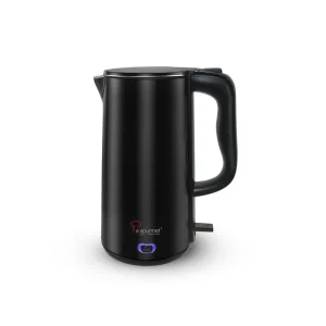 Electric Healthy 3L Kettle - Keep Warm Seamless 304 Stainless Steel Matte Black