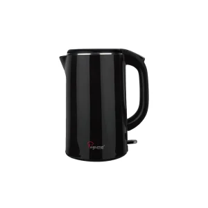 Electric Healthy 1.8L Kettle - Seamless 304 Stainless Steel Midnight Black