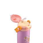 2026.05.25 La gourmet Sassy Kids 420ml Thermal Bottle with Strap – Pink (Capybara) 03