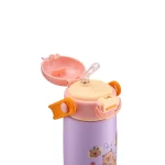2026.05.25 La gourmet Sassy Kids 420ml Thermal Bottle with Strap – Purple (Capybara) 03