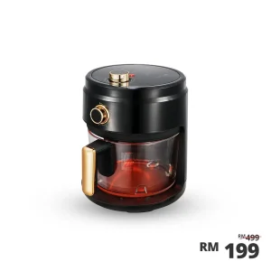 Crystalline Air Fryer 4L - Onxy Black [Aqina]