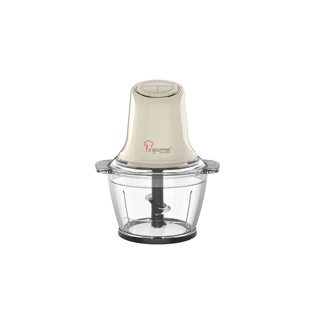Healthy Electric Glass Chopper - 1.0L Vanilla Cream