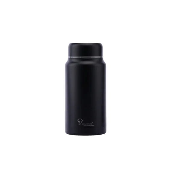 2026.03.19 La Gourmet Thermobliss 1200ml Food Jar with Pouch Black