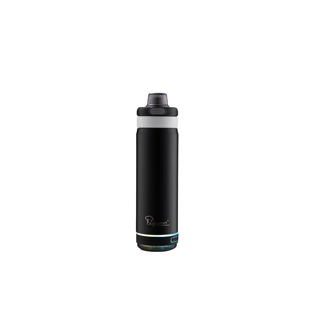 Hydrotune 0.5L Thermal Bottle - Black