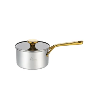 Aureon Pro 16cm Saucepan - 18/10 5PLY Stainless Steel 1.7L