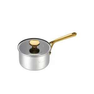 Aureon Pro 16cm Saucepan - 18/10 5PLY Stainless Steel 1.7L