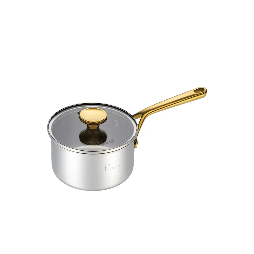 Aureon Pro 16cm Saucepan - 18/10 5PLY Stainless Steel 1.7L