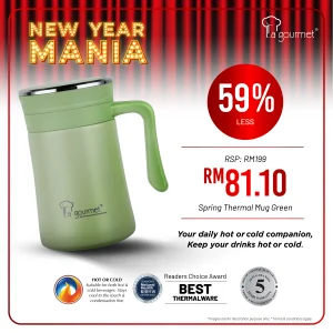 Spring 500ml Mug - Green