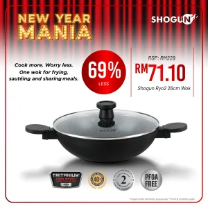 Shogun Ryo2 26cm Wok (IH)