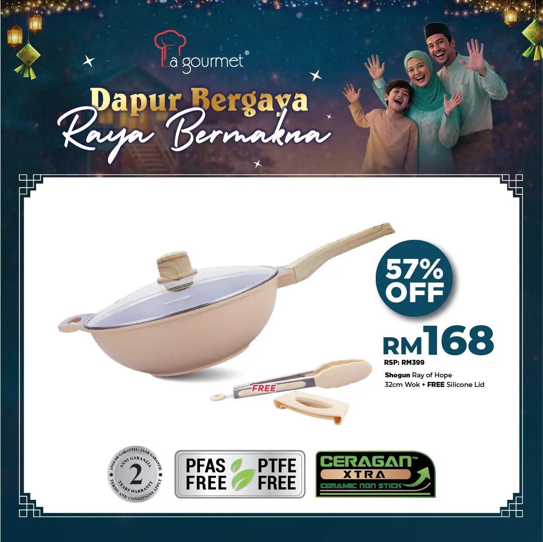 Shogun Ray of Hope 32cm Wok