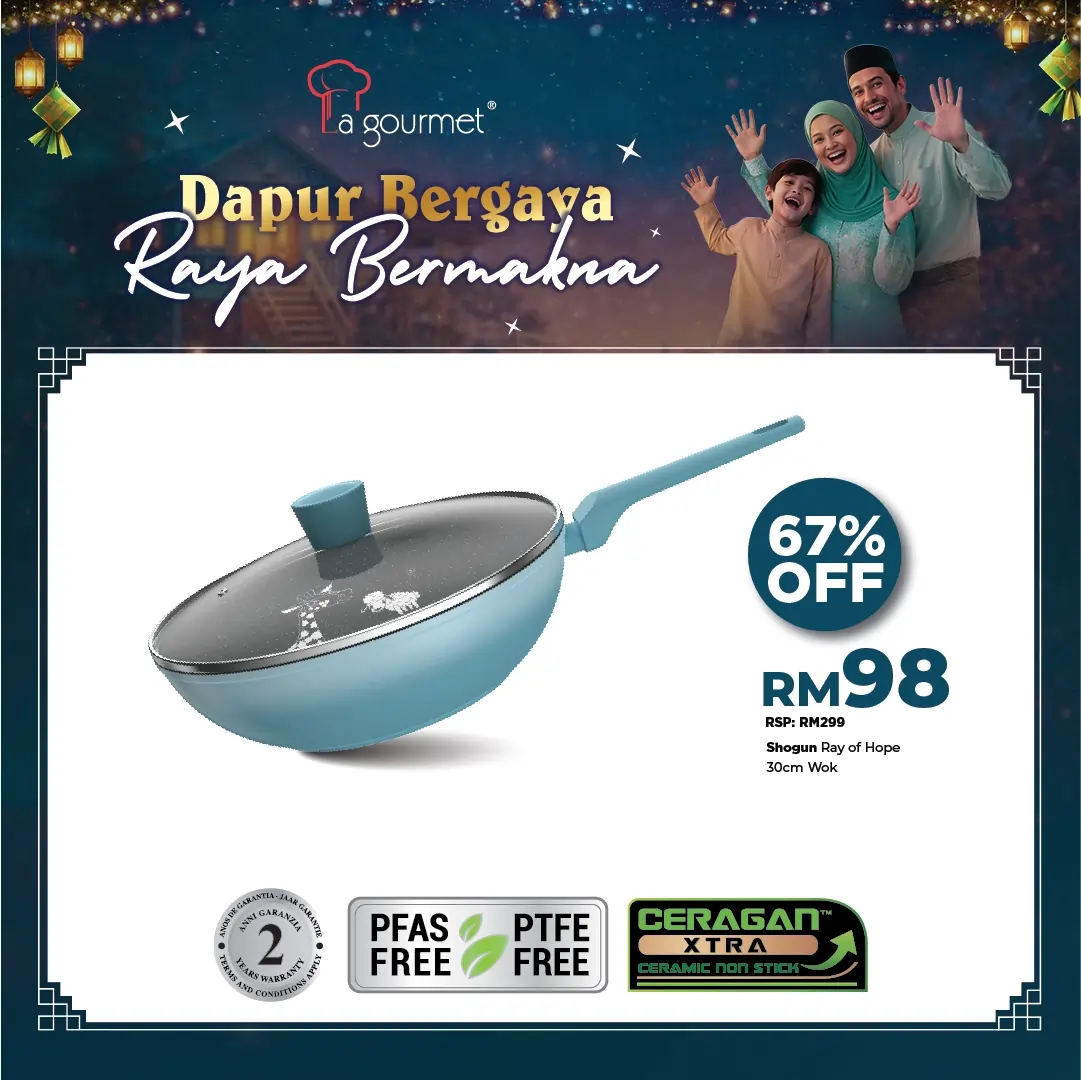 Shogun Ray of Hope 30cm Wok