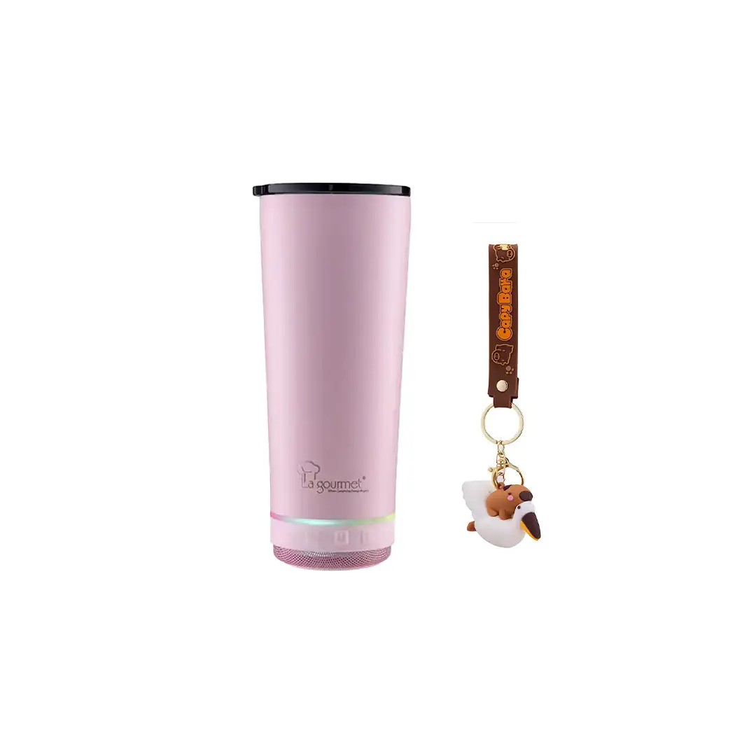 Hydrotune 0.6L Thermal Mug - Pink