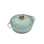 2026.03.09 La gourmet La Fleur 20 x 8.5cm Enameled Cast Iron Casserole,2L – (Molucella) 2026.03.09 La gourmet La Fleur 20 x 8.5cm Enameled Cast Iron Casserole,2L – (Molucella)