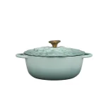 2026.03.09 La gourmet La Fleur 20 x 8.5cm Enameled Cast Iron Casserole,2L – (Molucella)03 2026.03.09 La gourmet La Fleur 20 x 8.5cm Enameled Cast Iron Casserole,2L – (Molucella)03