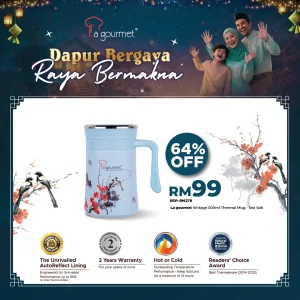 Vintage 0.5L Mug - Sea Salt