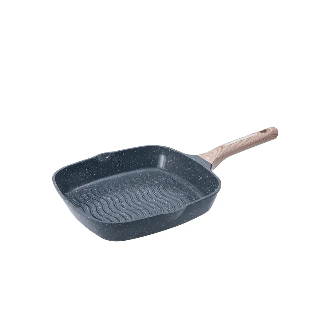Shogun Granite Plus II Ceragan Nonstick Grillpan - 28cm