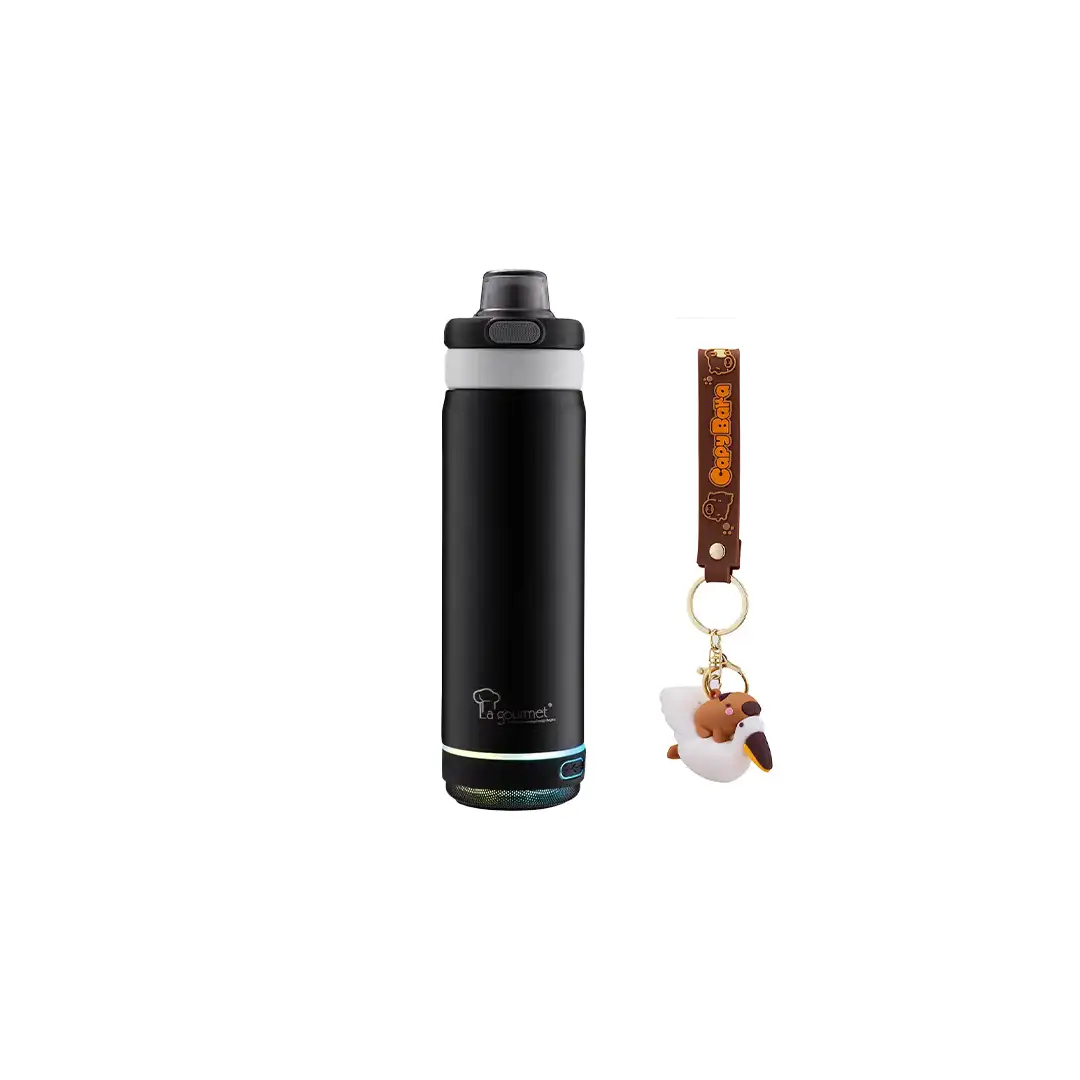 Hydrotune 0.5L Thermal Bottle - Black