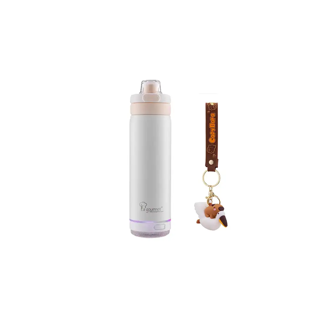 Hydrotune 0.5L Thermal Bottle - White