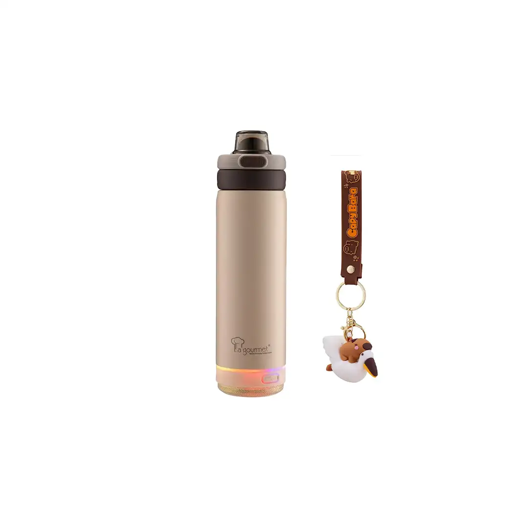 Hydrotune 0.5L Thermal Bottle - Beige