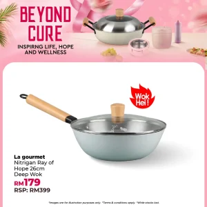 Nitrigan Ray of Hope 26cm Deep Wok