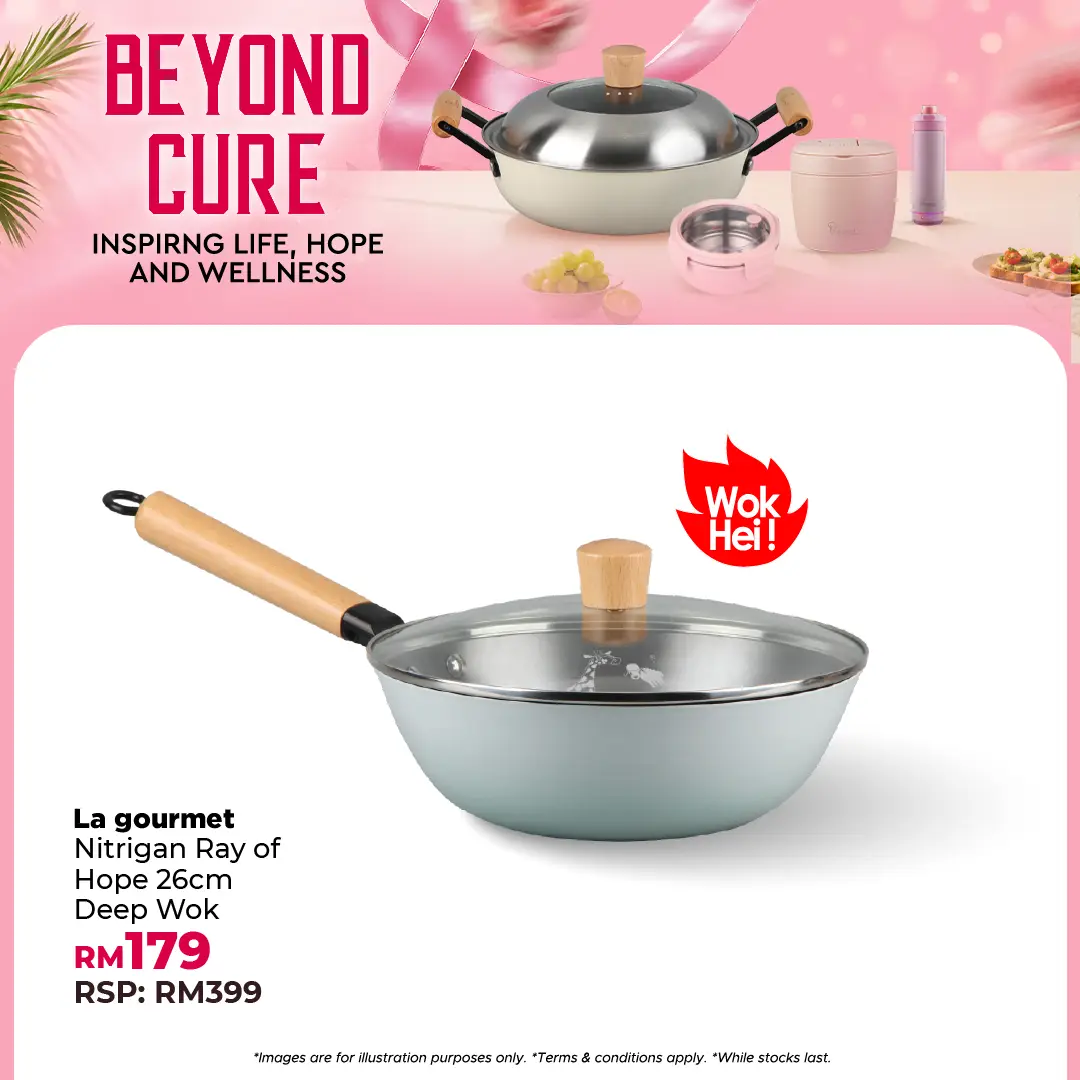 Nitrigan Ray of Hope 26cm Deep Wok
