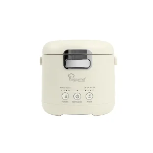 Electric Rice Cooker Titanium Coating - 0.4L Cream