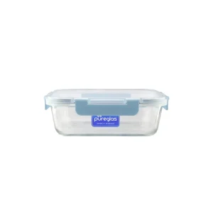 Pureglas Rectangular Container - 0.65L