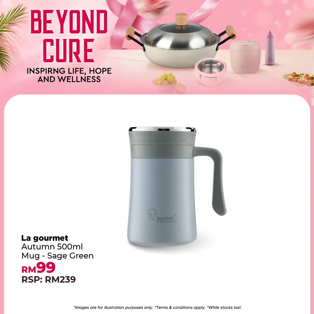 Autumn Mug - 0.5L Sage Green