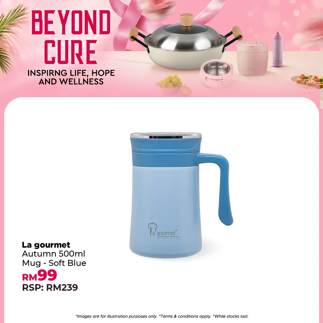 Autumn Mug - 0.5L Soft Blue