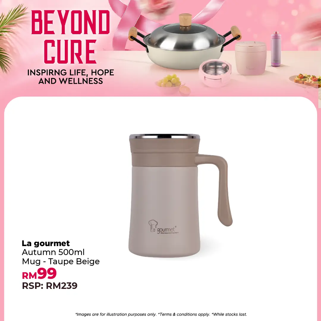 Autumn Mug - 0.5L Taupe Beige